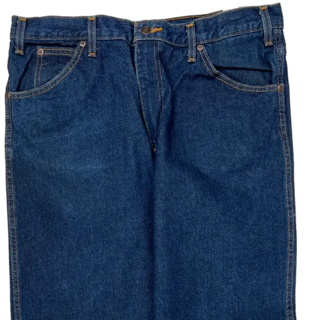 Dickies Jeans - 34W 29L Blue Cotton - Image 10