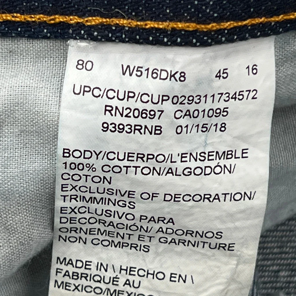 Dickies Jeans - 34W 29L Blue Cotton - Image 6
