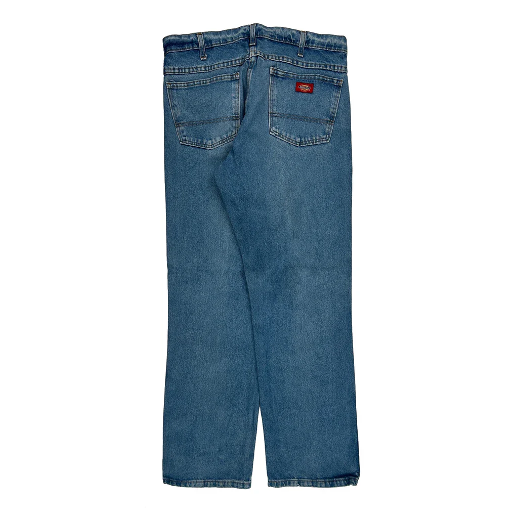 Dickies Jeans - 34W 32L Blue Cotton