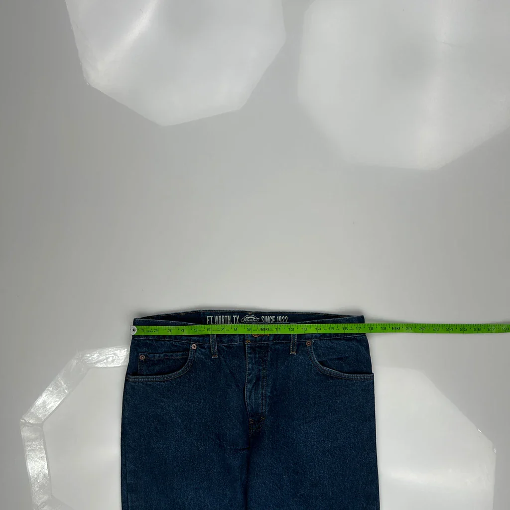 Dickies Jeans - 34W 31L Blue Cotton - Image 3