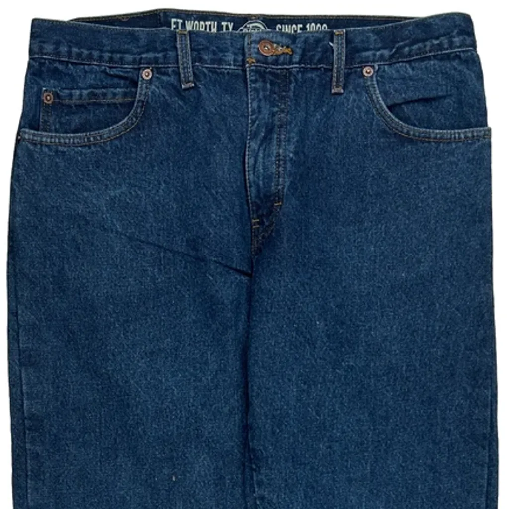 Dickies Jeans - 34W 31L Blue Cotton - Image 9