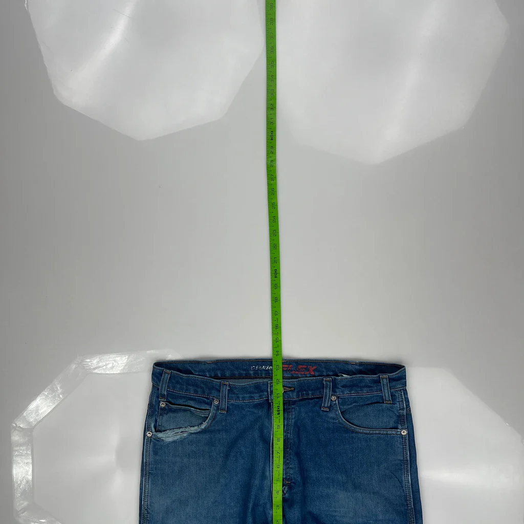 Dickies Jeans - 36W 32L Blue Cotton - Image 4