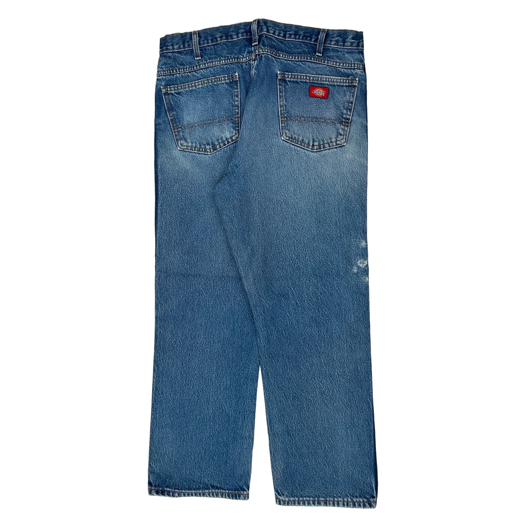 Dickies Jeans - 38W 30L Blue Cotton