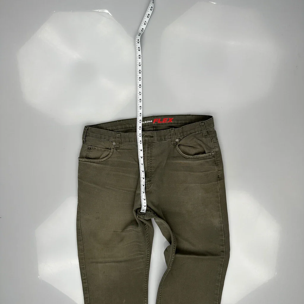 Dickies Jeans - 37W 29L Green Cotton - Image 4