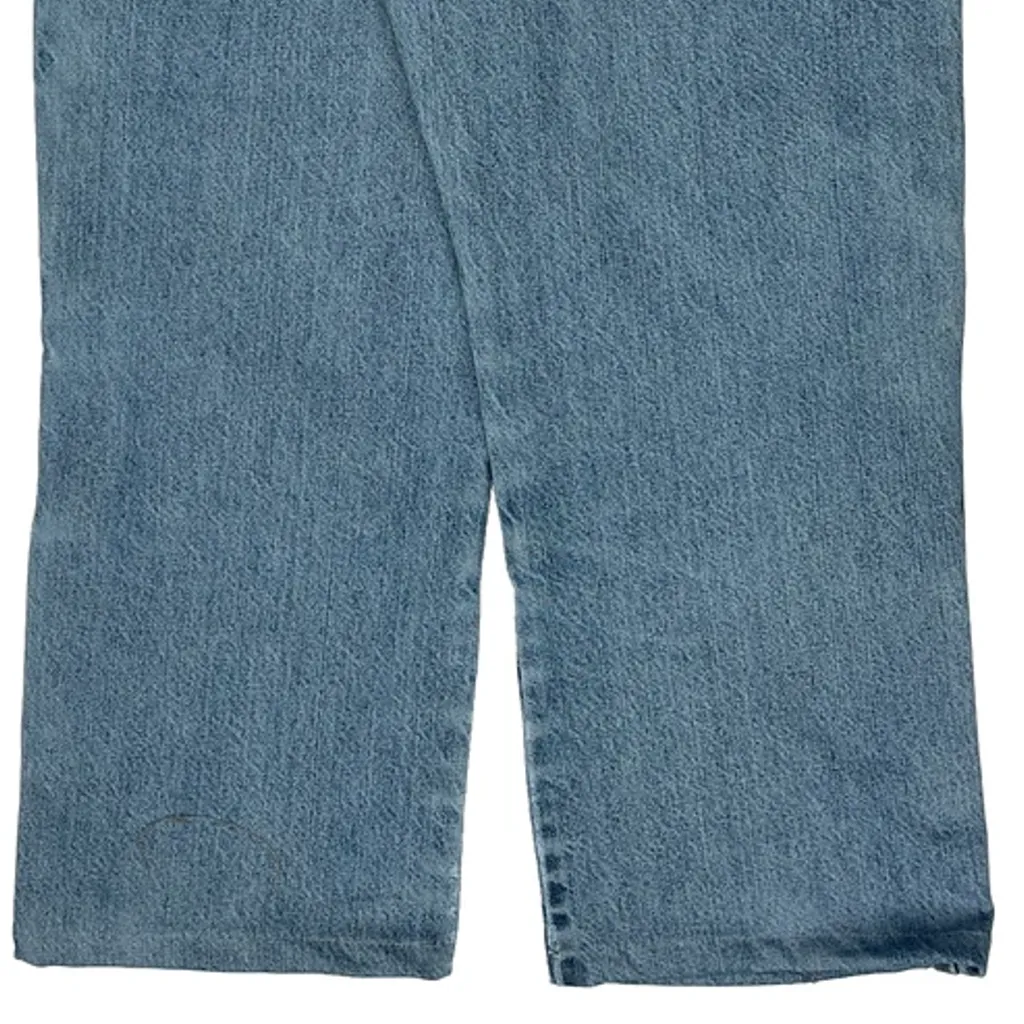 Dickies Double Knee Jeans - 36W 28L Light Wash Denim - Image 6