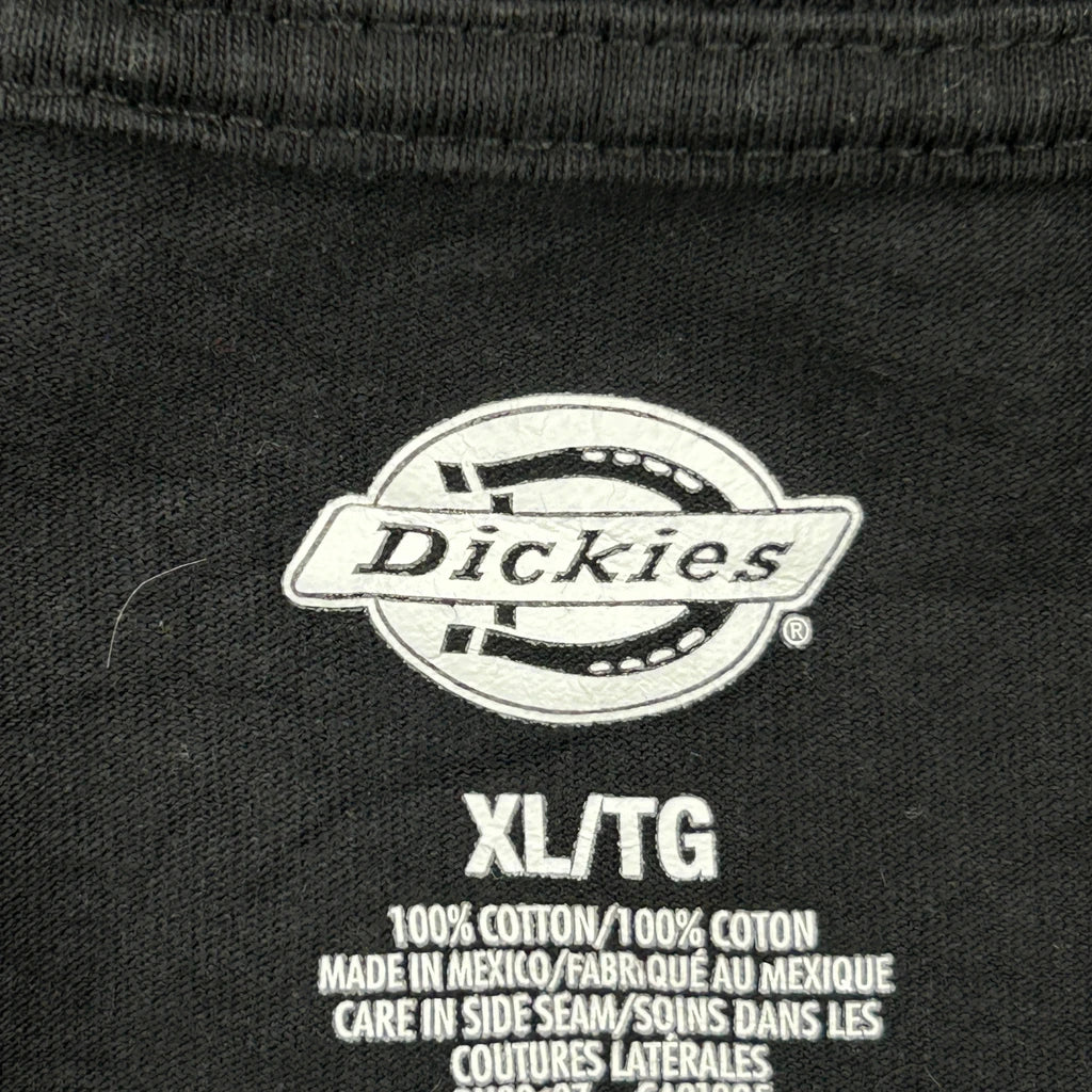 Dickies Long Sleeve T-Shirt - XL Black Cotton - Image 3