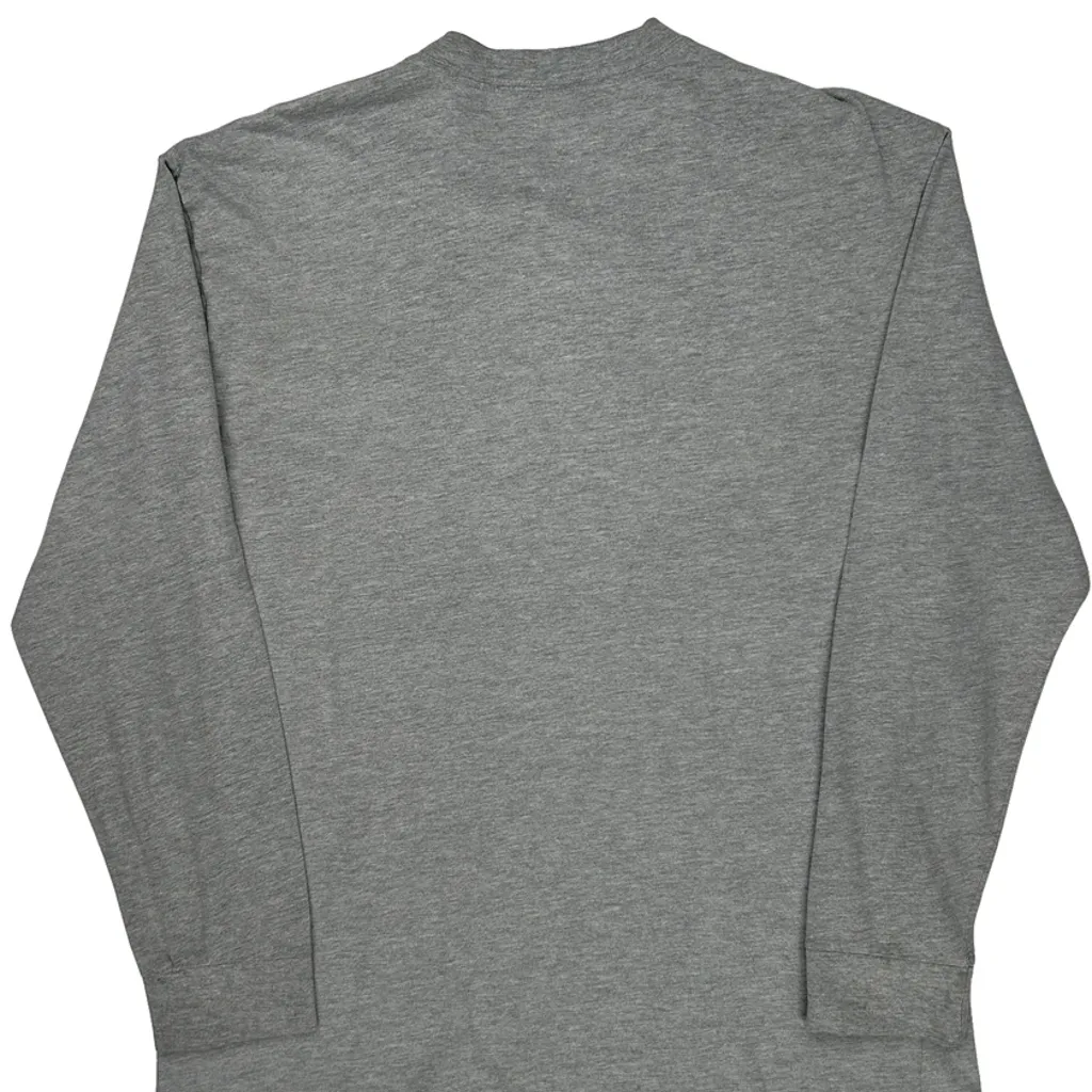 Dickies Long Sleeve T-Shirt - XL Gray Cotton Blend - Image 6