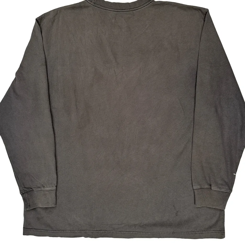 Dickies Long Sleeve T-Shirt - XL Grey Cotton - Image 6