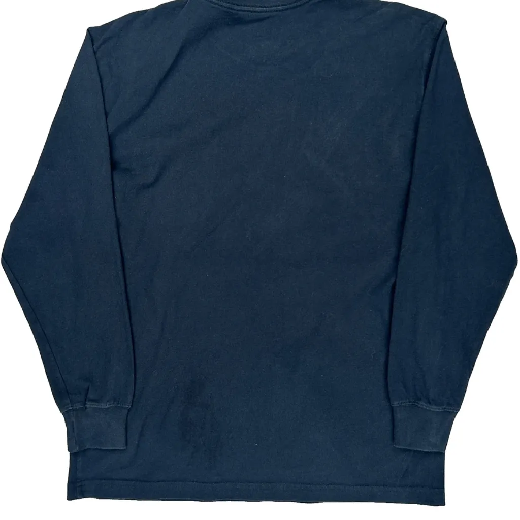 Dickies Long Sleeve T-Shirt - Medium Navy Cotton - Image 6