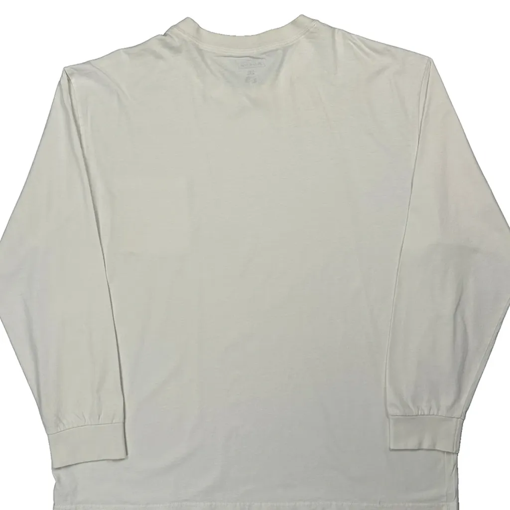 Dickies Long Sleeve T-Shirt - 2XL White Cotton - Image 7