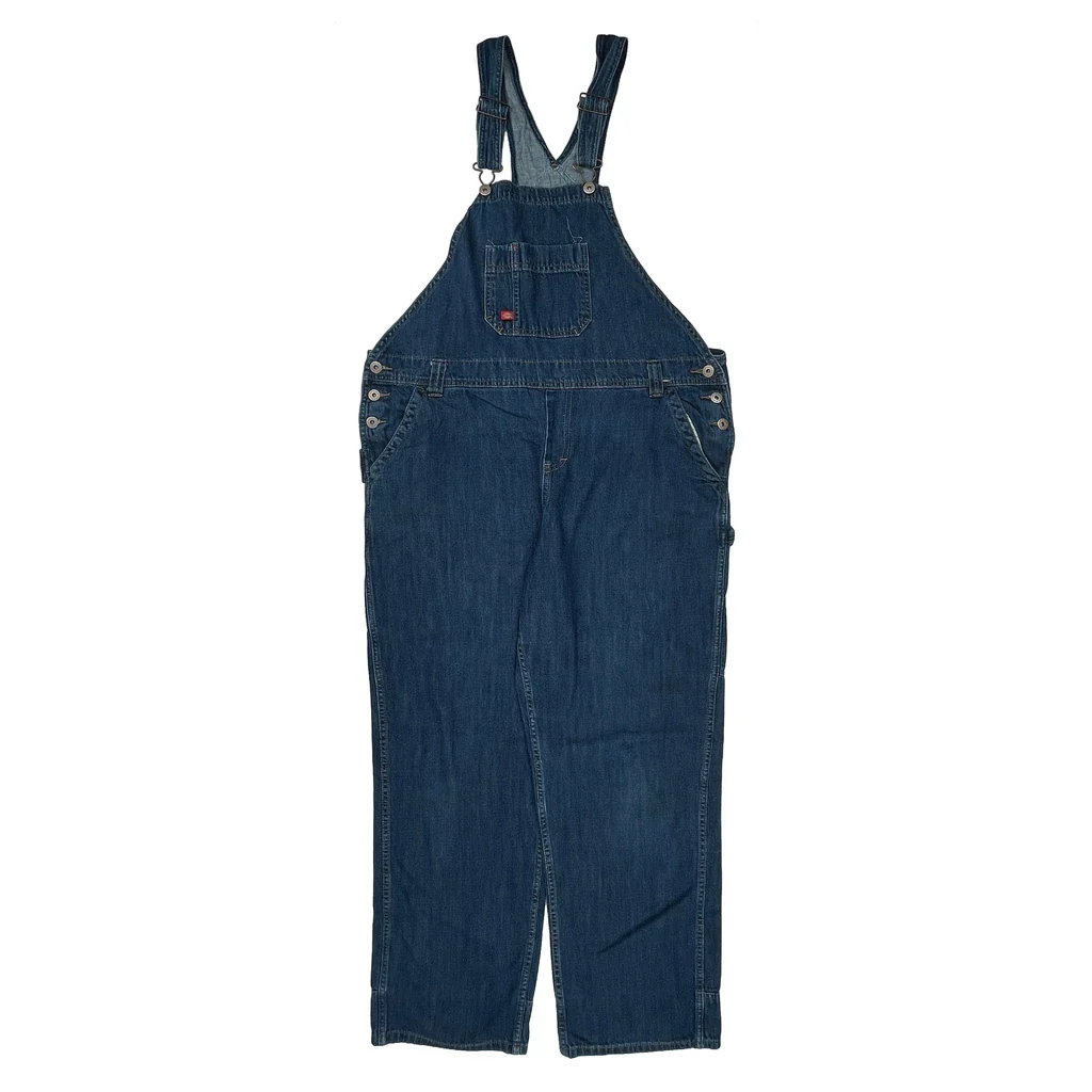 Dickies Overalls - Large Blue Cotton