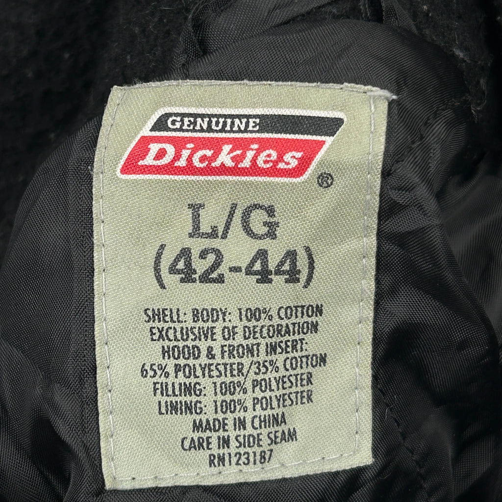 Dickies Checked Overshirt - Large Blue Cotton - Image 3