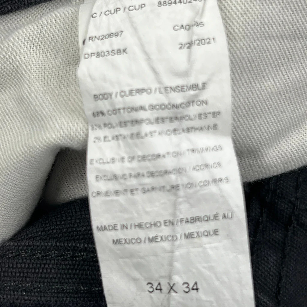 Dickies Pants - 33W 34L Black Cotton Blend - Image 6