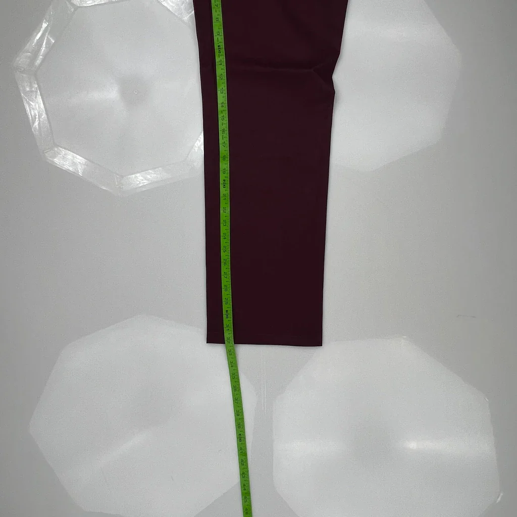 Dickies Pants - 32W 32L Burgundy Polyester Blend - Image 5