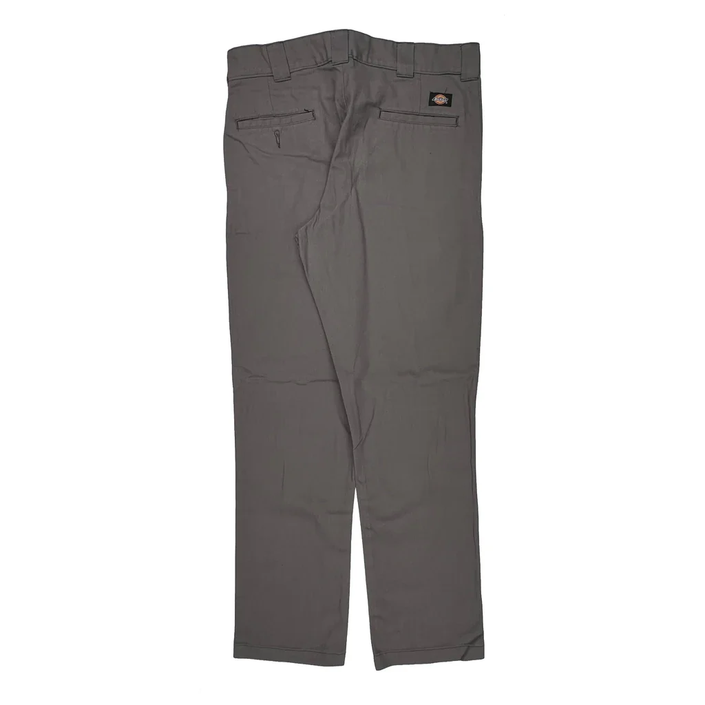 Dickies Pants - 34W 32L Gray Polyester Blend