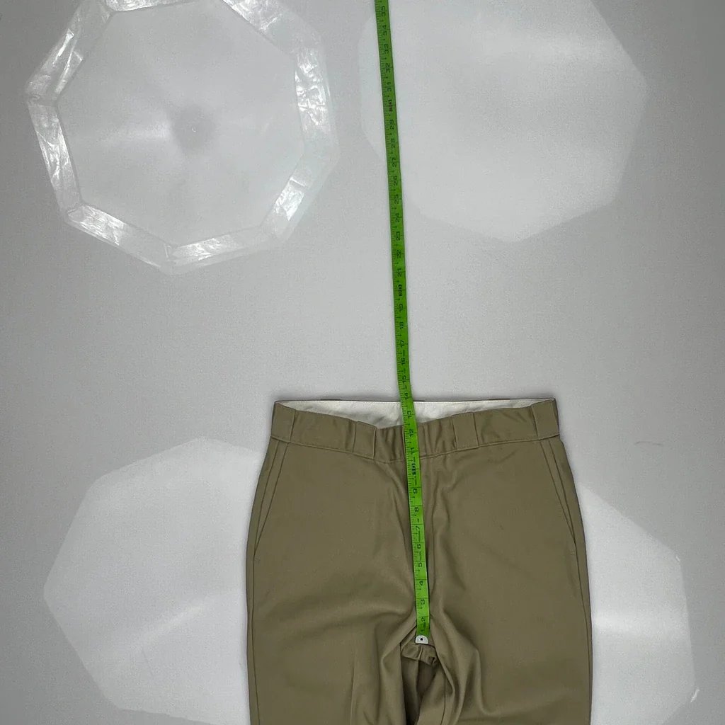 Dickies Pants - 32W 34L Khaki Polyester Blend - Image 4