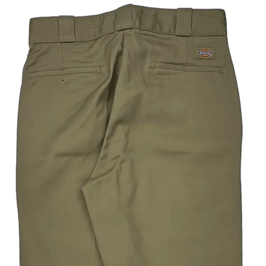 Dickies Pants - 32W 34L Khaki Polyester Blend - Image 7