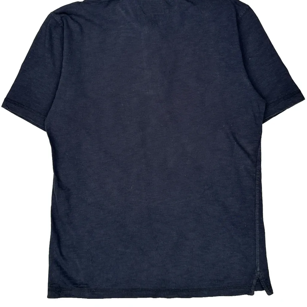 Dickies Polo Shirt - Medium Navy Cotton - Image 7