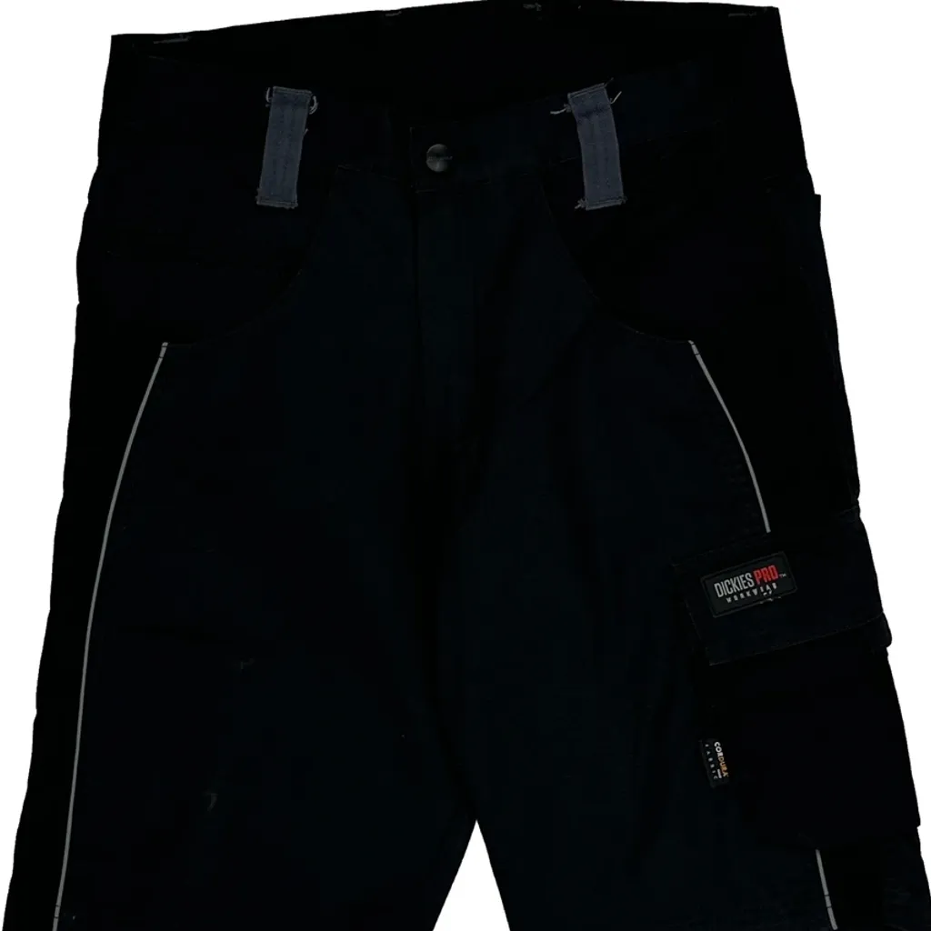 Dickies Pro Dickies Cargo Shorts - 29W 10L Black Cotton Blend - Image 10