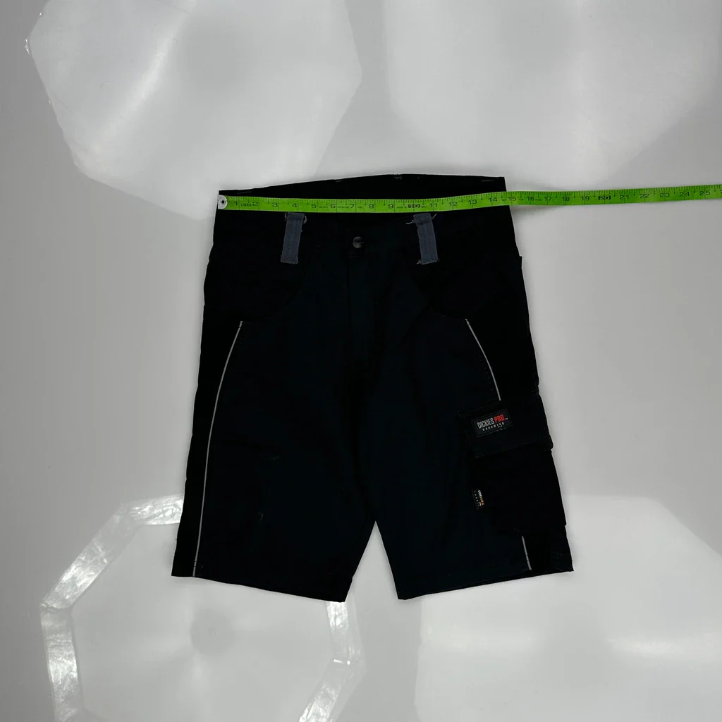 Dickies Pro Dickies Cargo Shorts - 29W 10L Black Cotton Blend - Image 3