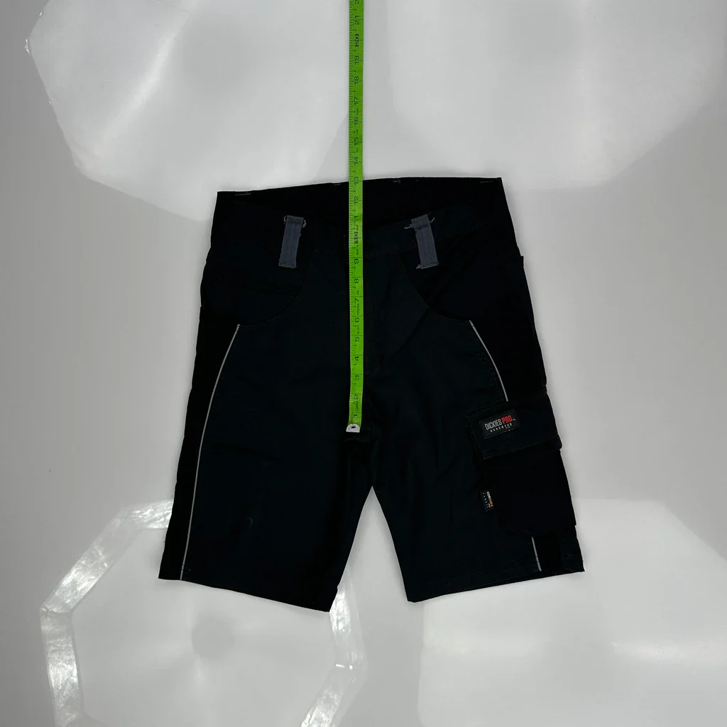 Dickies Pro Dickies Cargo Shorts - 29W 10L Black Cotton Blend - Image 4