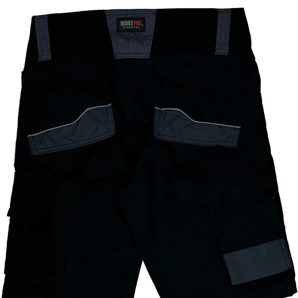 Dickies Pro Dickies Cargo Shorts - 29W 10L Black Cotton Blend - Image 7