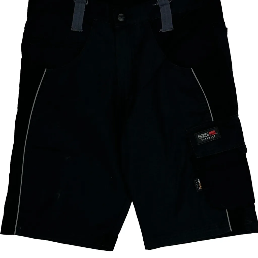 Dickies Pro Dickies Cargo Shorts - 29W 10L Black Cotton Blend - Image 9