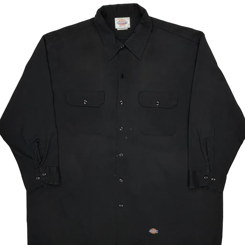 Dickies Shirt - Large Black Cotton - Image 4