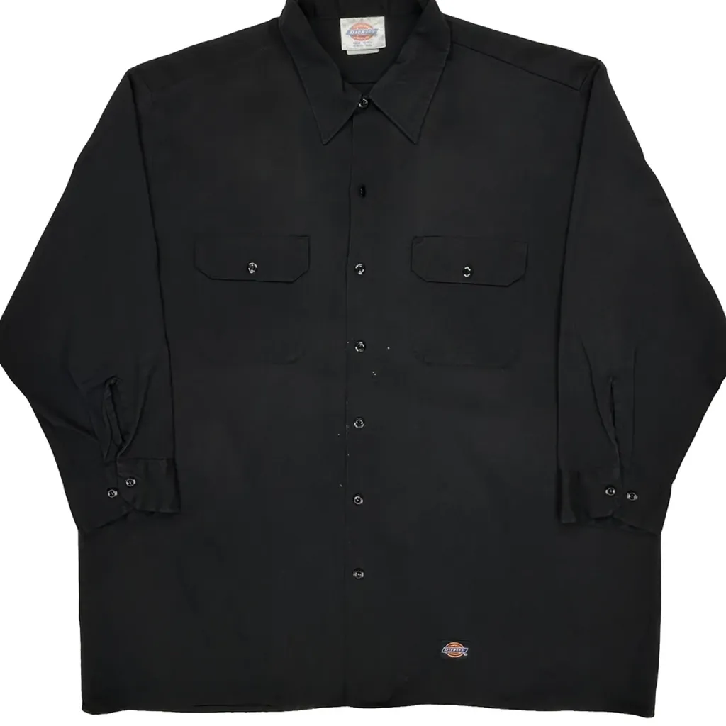 Dickies Shirt - Large Black Cotton - Image 5