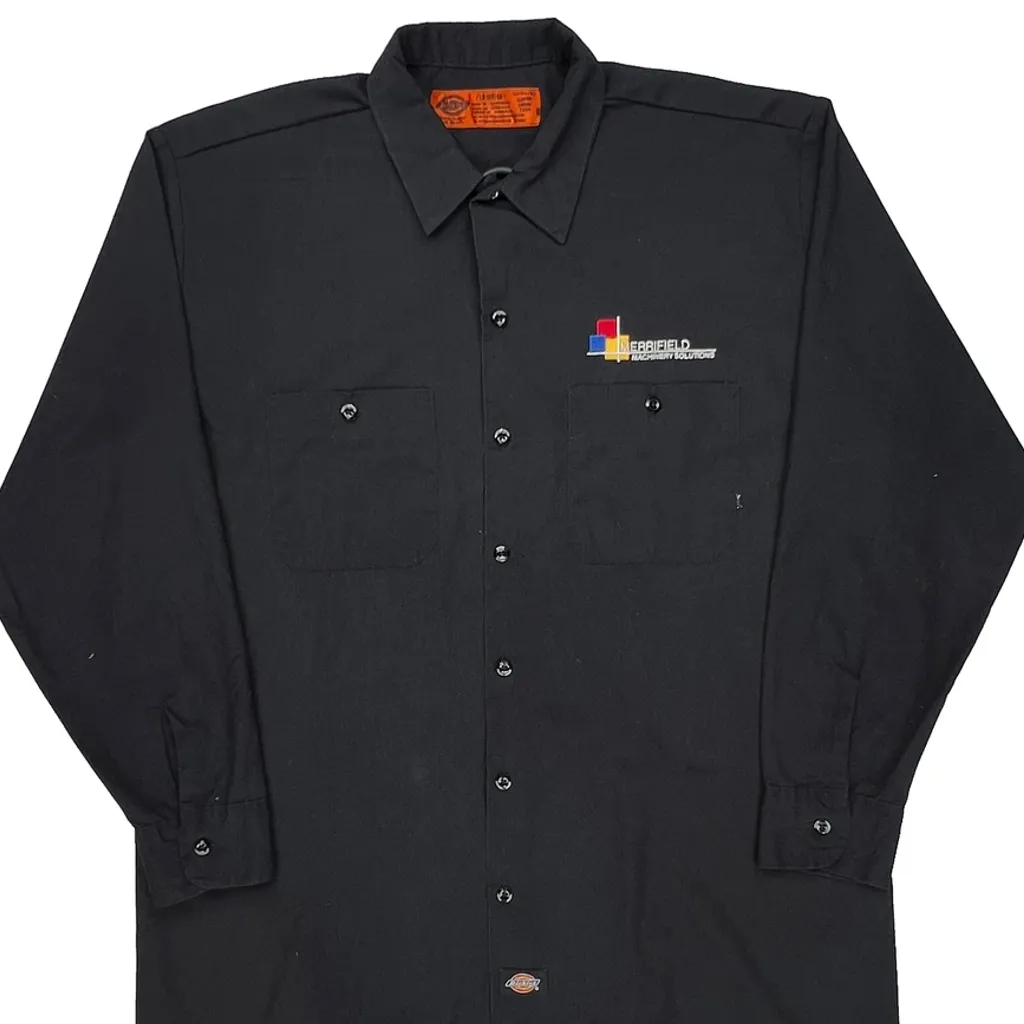 Dickies Shirt - Large Black Cotton - Image 6