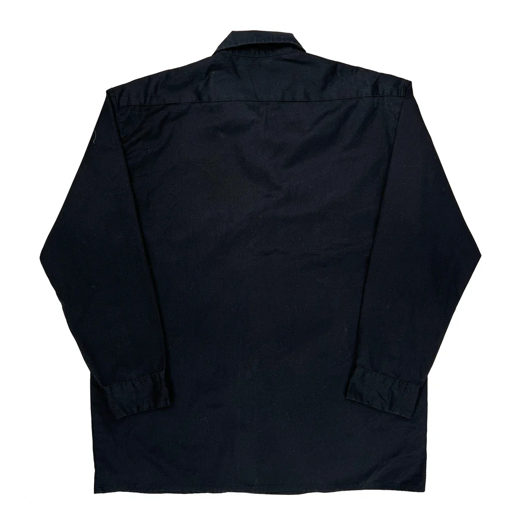 Dickies Shirt - Large Black Polyester Blend - Image 2