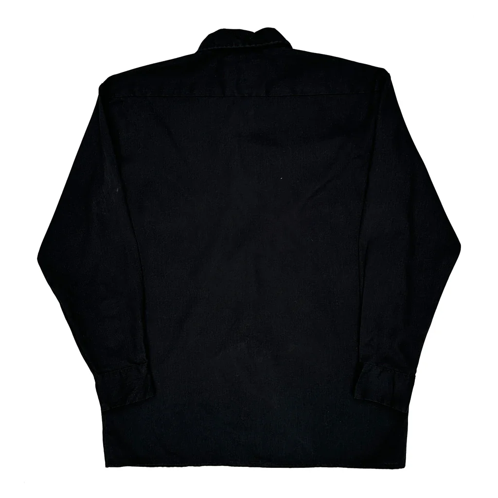 Dickies Shirt - Medium Black Cotton - Image 2