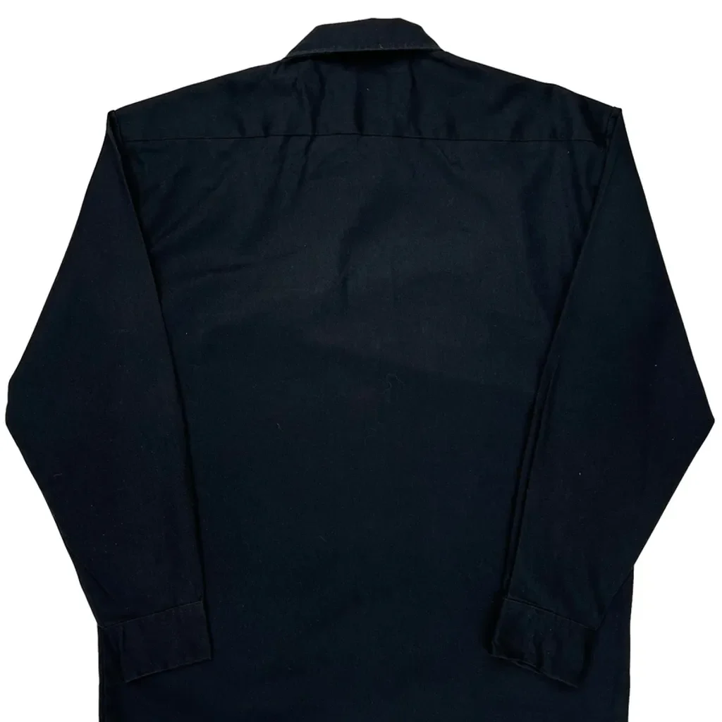 Dickies Shirt - Medium Black Polyester Blend - Image 6