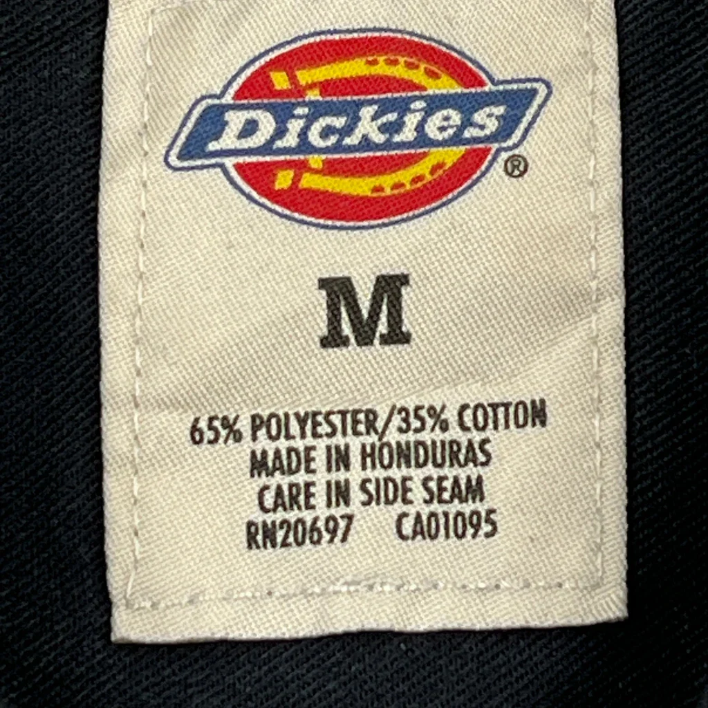 Dickies Shirt - Medium Black Polyester Blend - Image 3