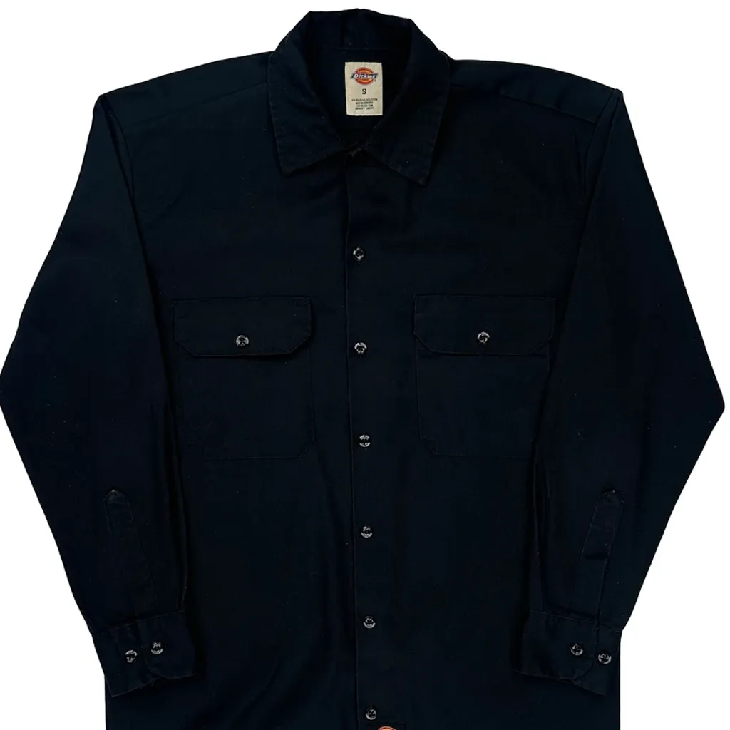 Dickies Shirt - Small Black Polyester Blend - Image 5