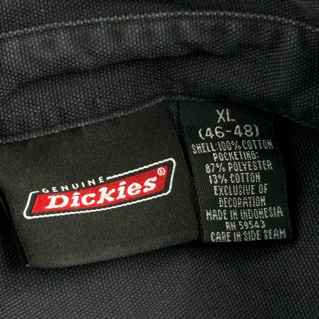 Dickies Shirt - XL Black Cotton Blend - Image 5