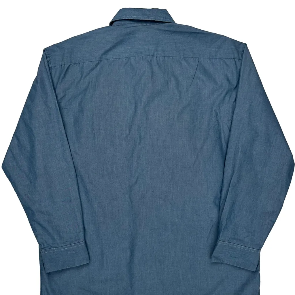 Dickies Shirt - Large Blue Cotton Blend - Image 6