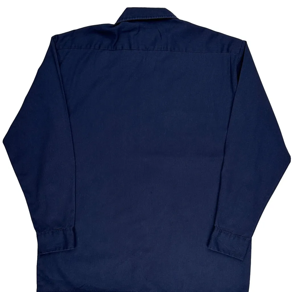 Dickies Shirt - Large Blue Polyester Blend - Image 7