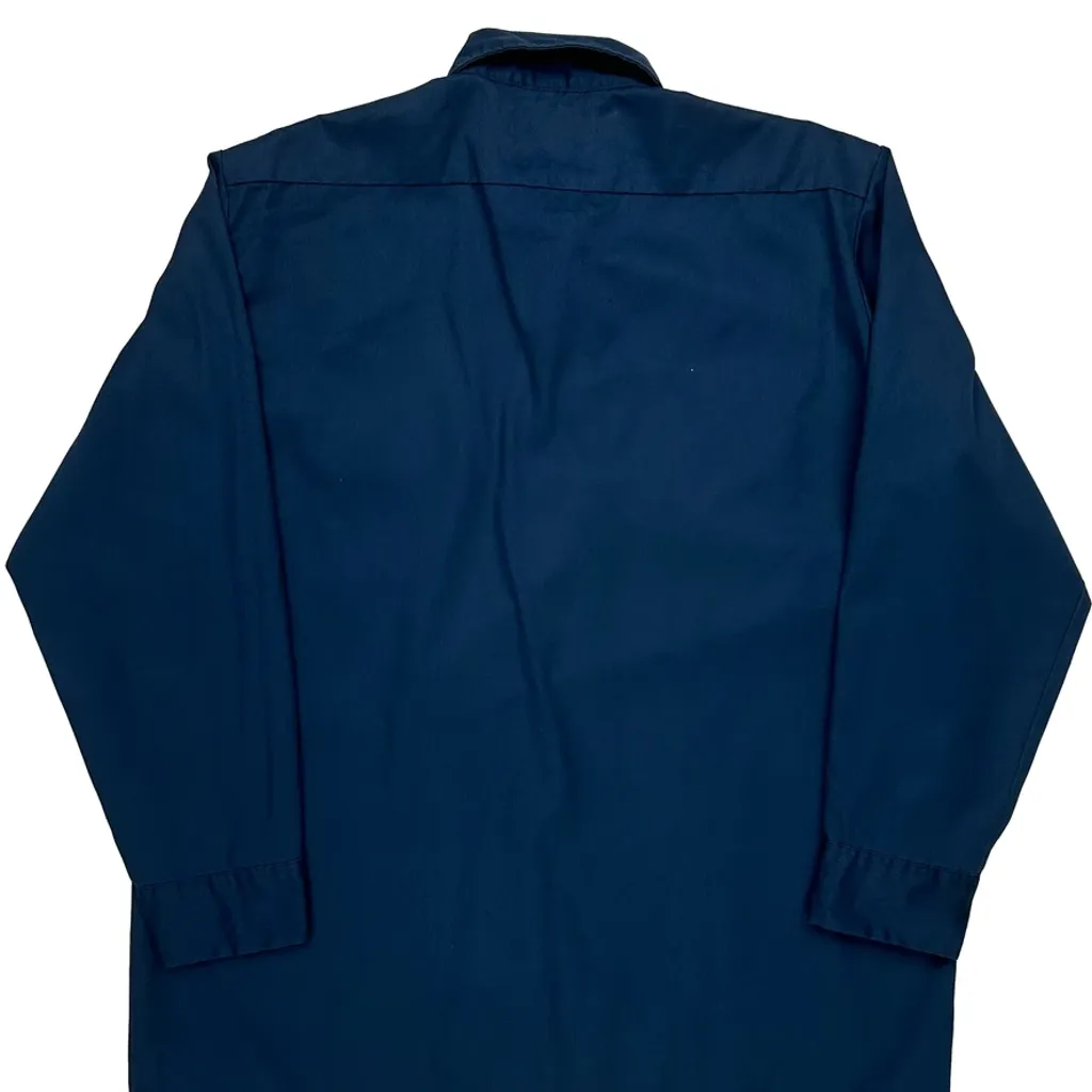 Dickies Shirt - XL Blue Polyester Blend - Image 6