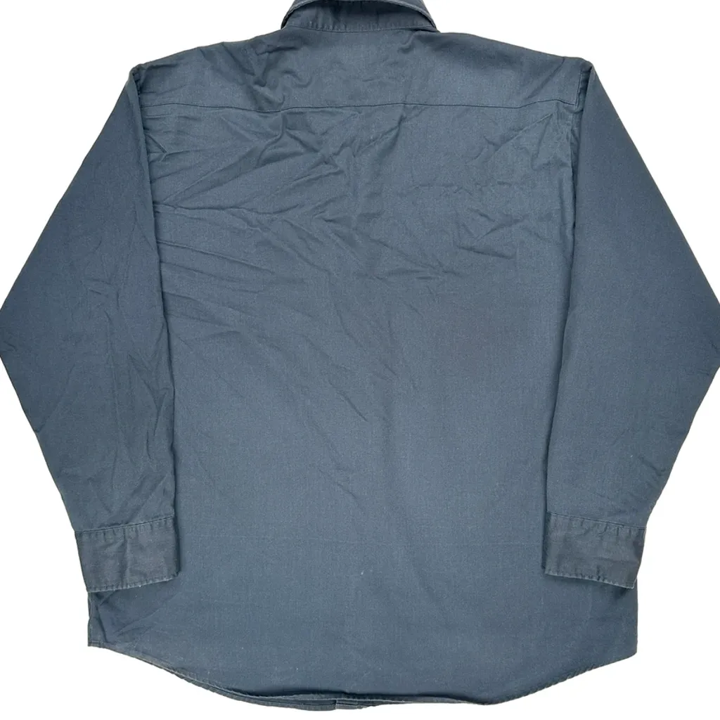 Dickies Shirt - XL Blue Cotton - Image 7