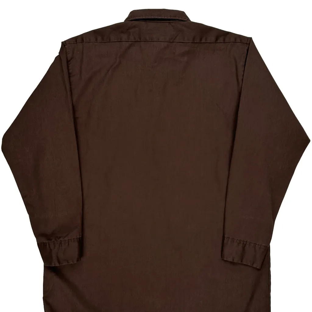 Dickies Shirt - Large Brown Cotton - Image 6