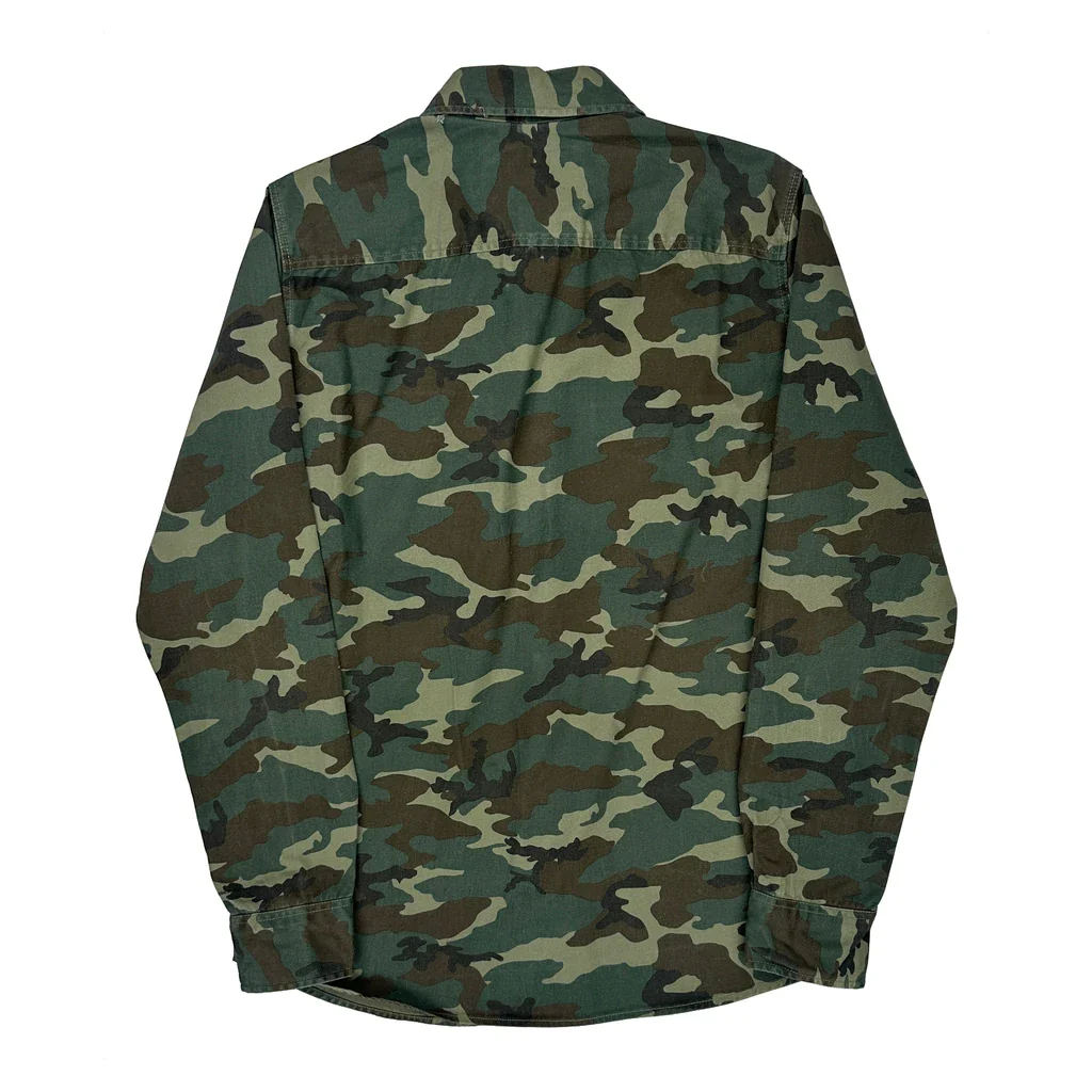 Dickies Camo Shirt - Large Camo Cotton - Image 2