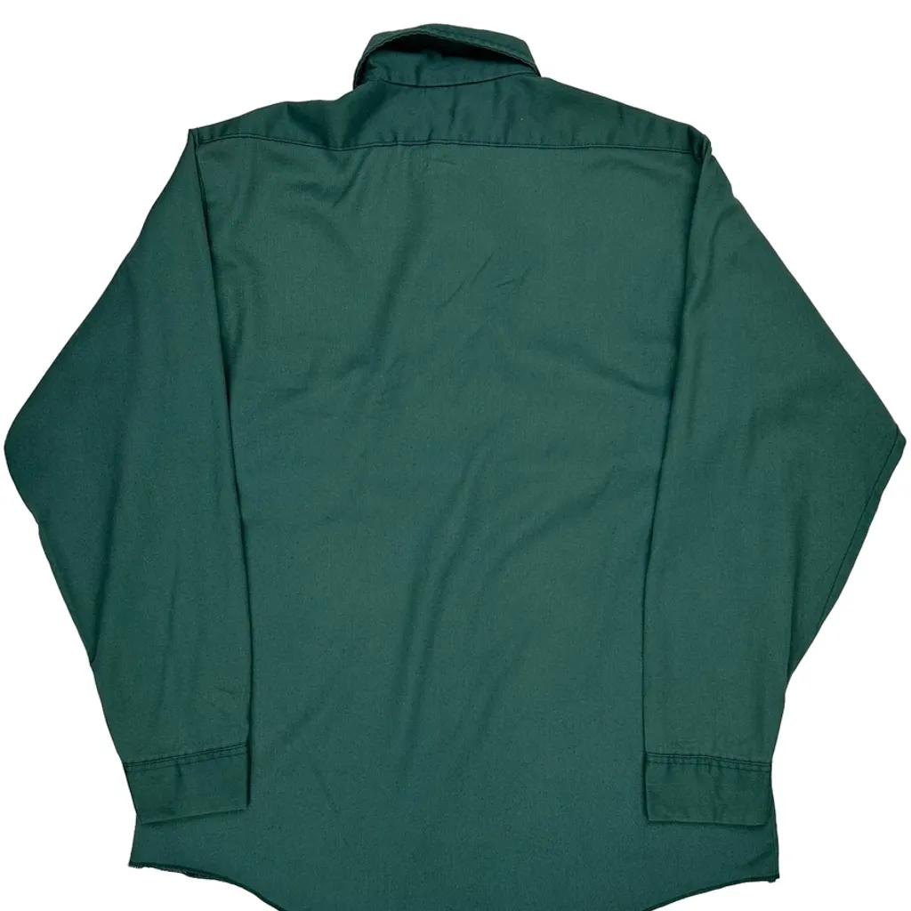 Dickies Shirt - Medium Green Polyester - Image 7