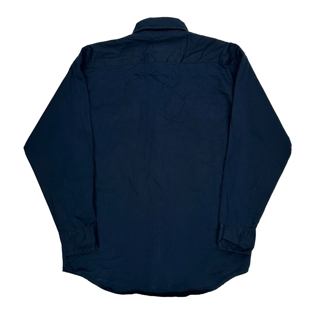 Dickies Shirt - Large Navy Cotton - Image 2