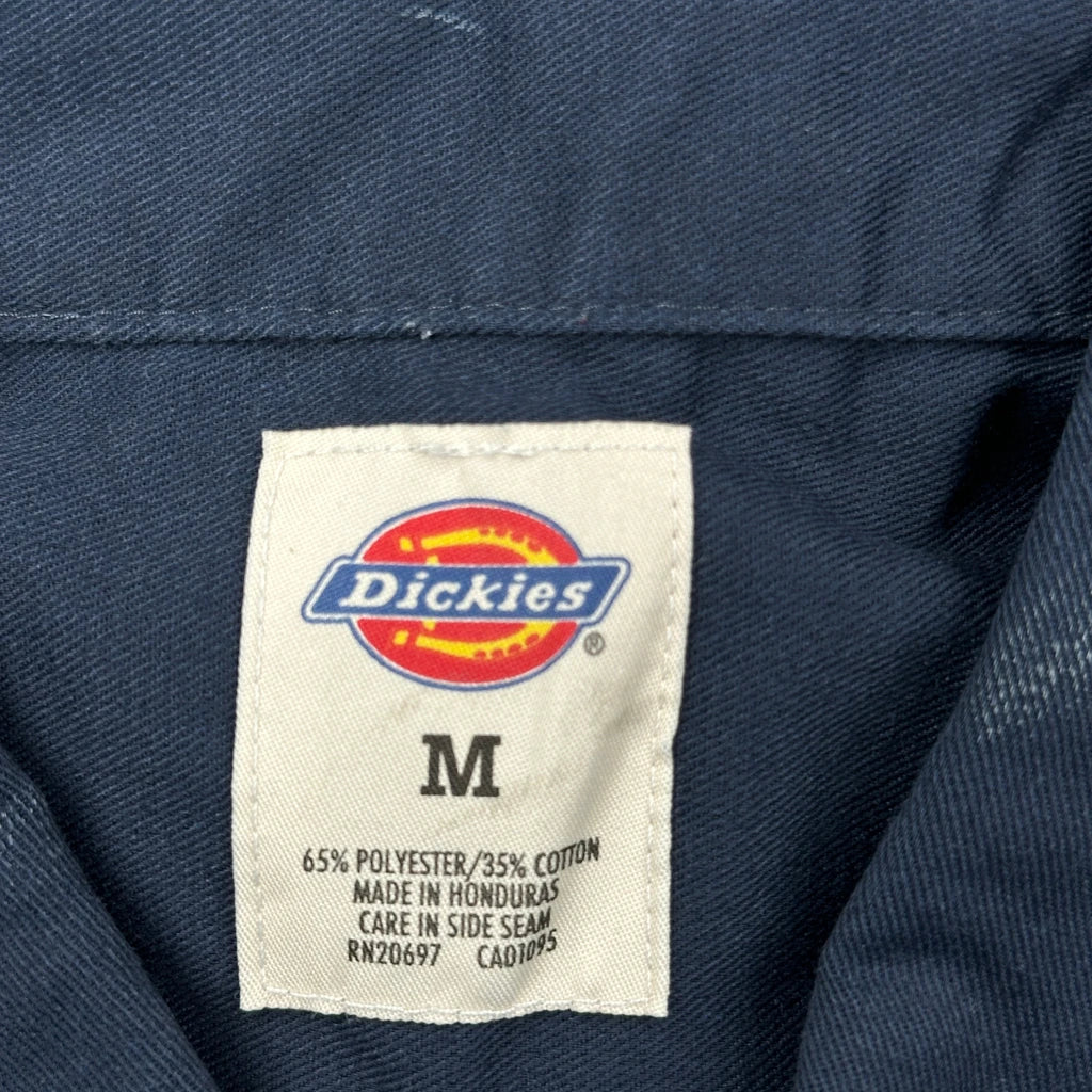 Dickies Shirt - Medium Navy Polyester Blend - Image 3