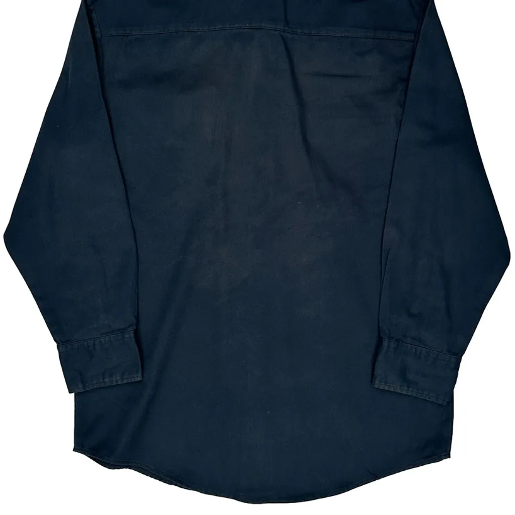 Dickies Shirt - Medium Navy Polyester Blend - Image 7