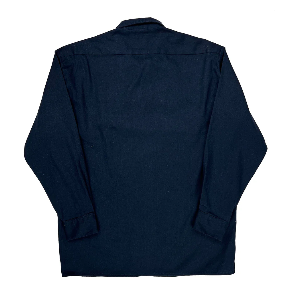 Dickies Shirt - Medium Navy Cotton - Image 2