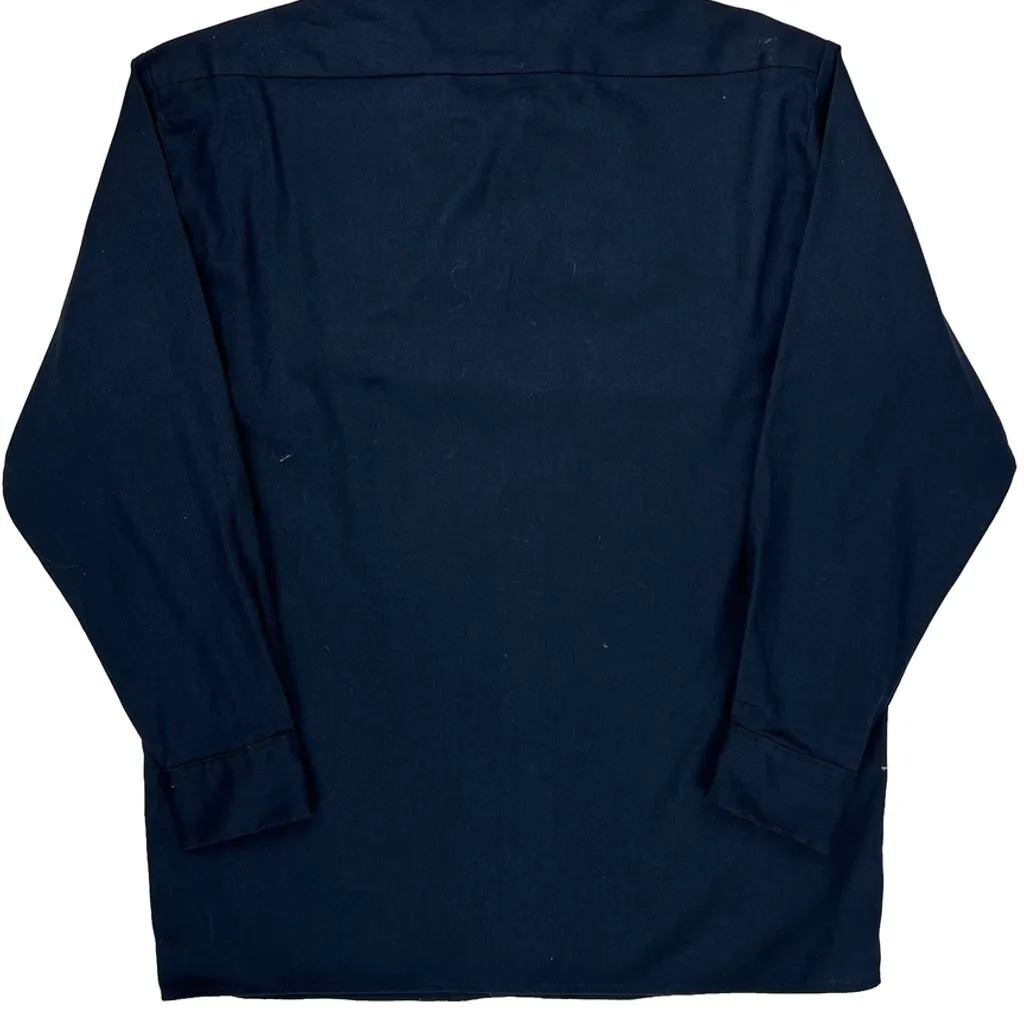 Dickies Shirt - Medium Navy Cotton - Image 7