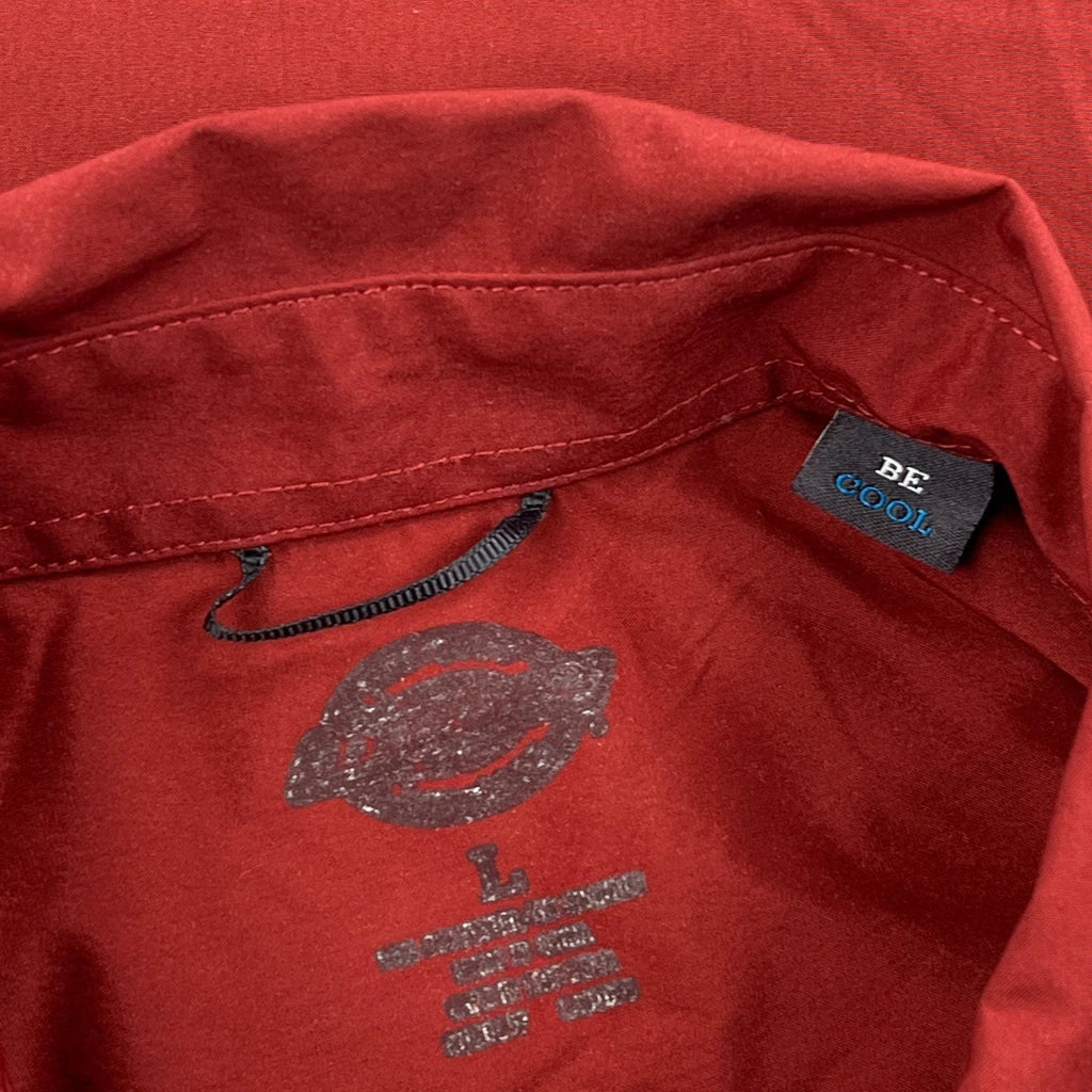 Dickies Shirt - Large Red Polyester - Image 3