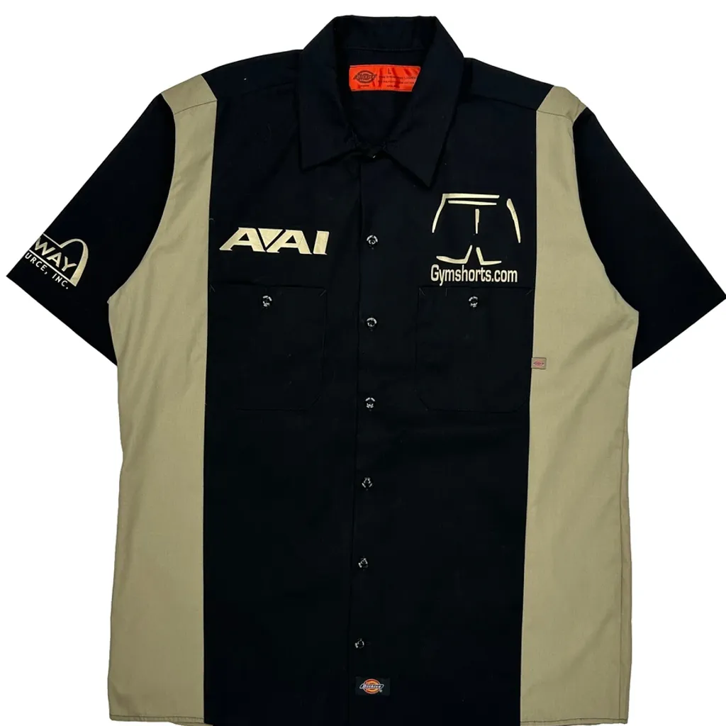 Dickies Graphic Short Sleeve Shirt - Large Black Cotton - Image 4